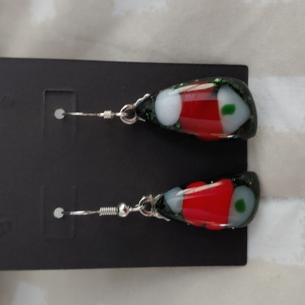 Christmas earrings